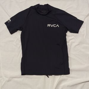 RVCA Navy Short Sleeve Tee